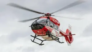 Rettungshubschrauber im Einsatz