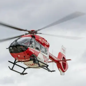 Rettungshubschrauber im Einsatz