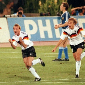 Andreas Brehme und Jürgen Klinsmann