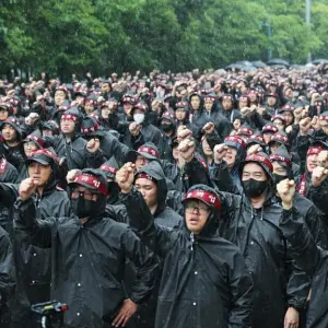 Streik bei Samsung in Südkorea am 08. Juli