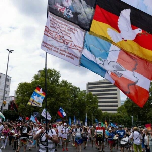 Demonstration der Querdenkerbewegung in Berlin