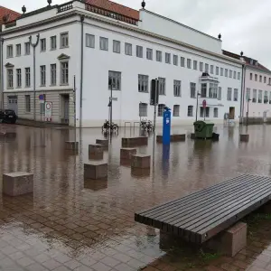 Sturmflut an der Ostseeküste