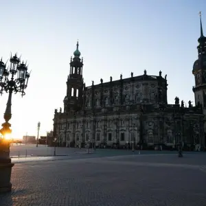Sonnenaufgang Dresden