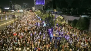 Demonstration in Tel Aviv