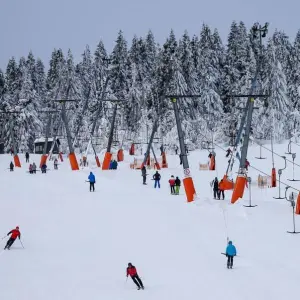 Skigebiet am Fichtelberg