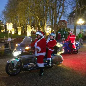 «Riding Santas» in Bad Neuenahr