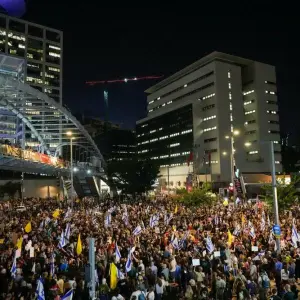 Nahostkonflikt - Protest in Tel Aviv