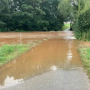 Unwetter mit Überschwemmungen in Nordhessen