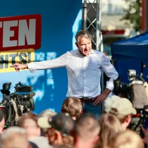 Wahlkampf AfD in Thüringen