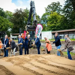 Spatenstich niedersächsische Landesgartenschau 2026