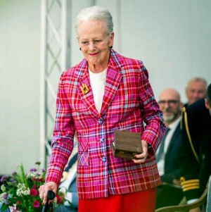 Königin Margrethe bei Rungstedlund-Preisverleihung