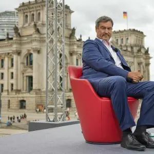 ARD-Sommerinterview mit CSU-Chef Markus Söder