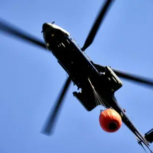 Waldbrand bei Jüterbog