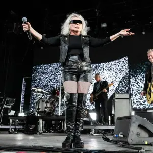 Blondie mit Frontfrau Debbie Harry