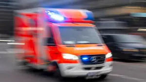 Krankenwagen im Einsatz