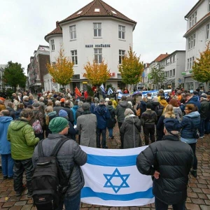 Nahostkonflikt - Demonstration in Oldenburg