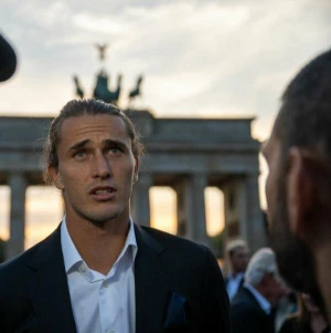 Laver Cup Präsentation am Brandenburger Tor