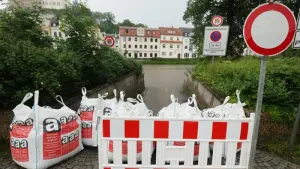 Wetter in Thüringen - Hochwasser