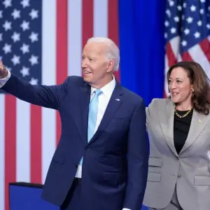 Wahlkampf in den USA - Biden und Harris in Maryland