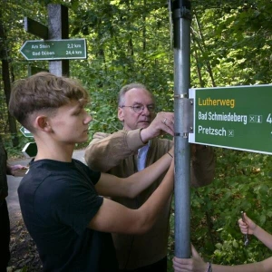 Lutherwege Sachsen-Anhalt und Brandenburg vereinigt