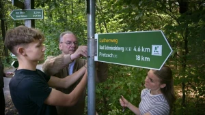 Lutherwege Sachsen-Anhalt und Brandenburg vereinigt