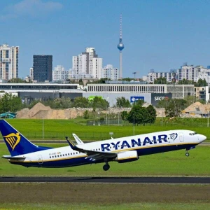 Abflug von Ryanair