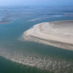 Das Wattenmeer aus der Luft
