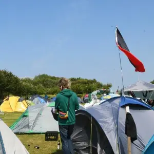 Punk-Protestcamp 3.0 auf Sylt