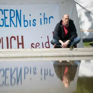 Klima-Hungerstreik - Camp Berlin
