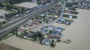 Hochwasser in Österreich