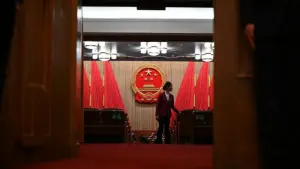 Vor dem Volkskongress in China