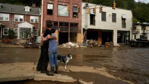 Nach Hurrikan «Helene» - North Carolina