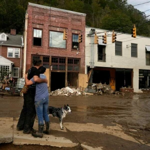 Nach Hurrikan «Helene» - North Carolina