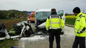 Tödlicher Verkehrsunfall nahe Hoßkirch