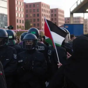 Pro-Palästina Kundgebung in Berlin
