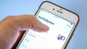 Notfallpass auf einem iPhone