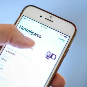 Notfallpass auf einem iPhone