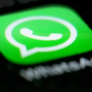Das Logo der Messenger-App WhatsApp