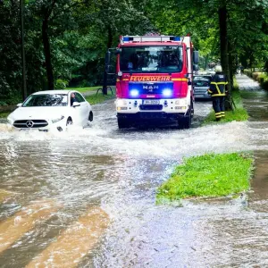 Unwetter in Hamburg