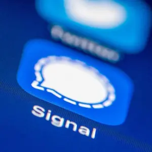 Signal-Messenger auf einem Smartphone
