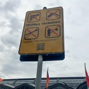 Waffenverbot am Hamburger Hauptbahnhof