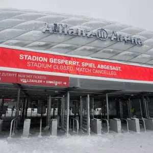 Wintereinbruch in Süddeutschland - München