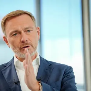 Finanzminister Christian Lindner im Sat.1-Interview