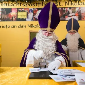 Offizielle Eröffnung des Weihnachtspostamtes in St. Nikolaus