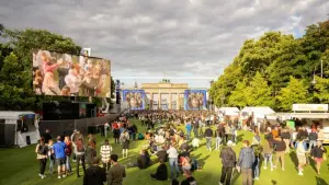 Euro 2024 - Eröffnungsfeier Fanmeile am Brandenburger Tor