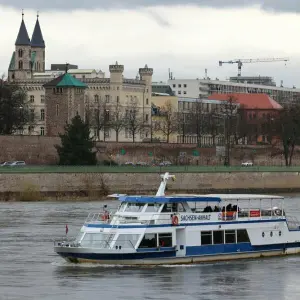 Die Elbe in Magdeburg