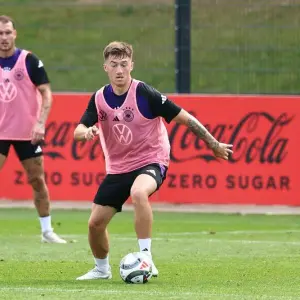 Fußball - Training Nationalmannschaft