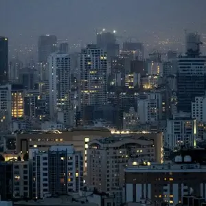 Abendstimmung in Teheran