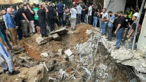 Nahostkonflikt - Israels Armee greift Ziel in Beirut an