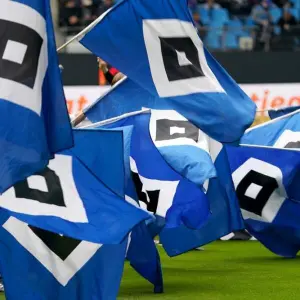 Fahnen des Hamburger SV